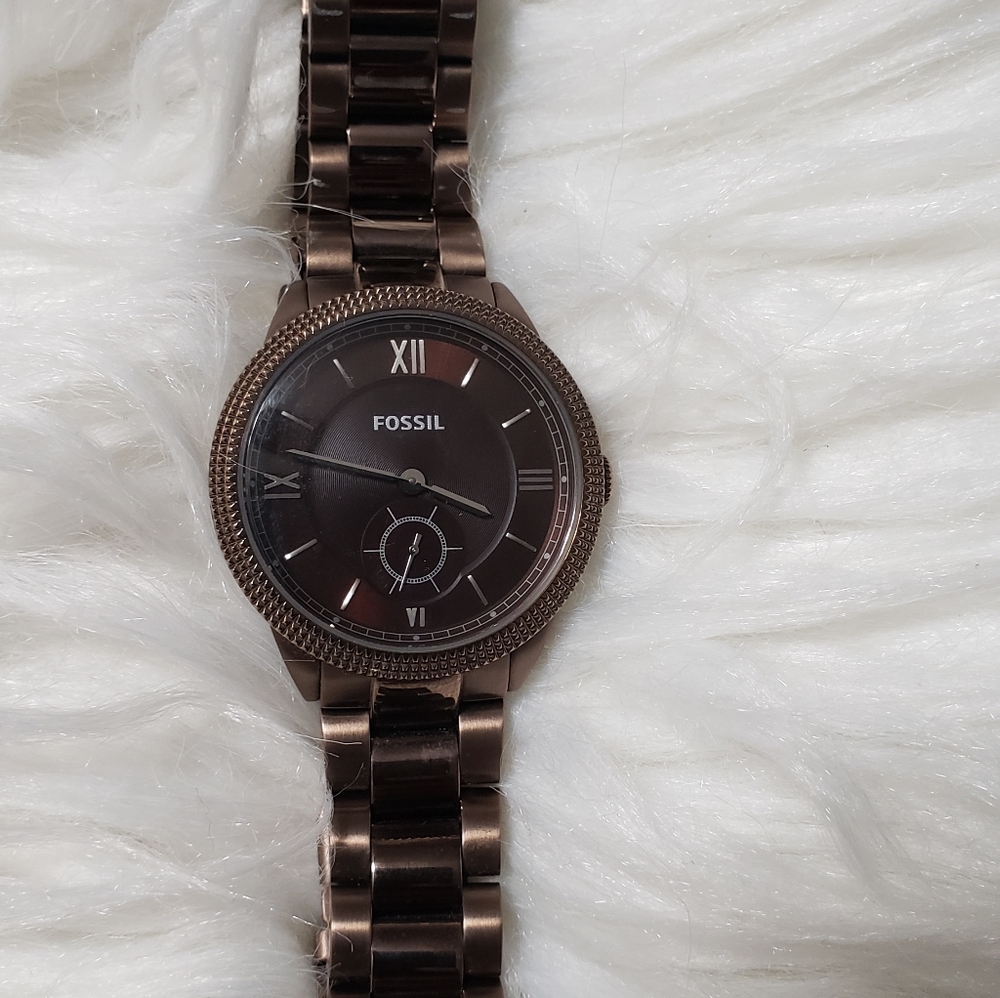 Fossil brown watch